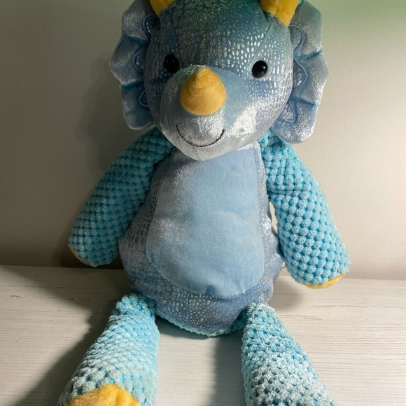 Scentsy Other - Scentsy Blue and Yellow Dinosaur Plush